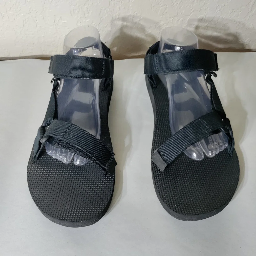 Teva Original Universal Black Strappy Sandals mens 11